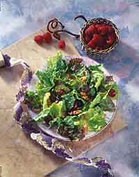 Mixed Greens with Raspberry Vinaigrette Mixed Greens with Raspberry Vinaigrette