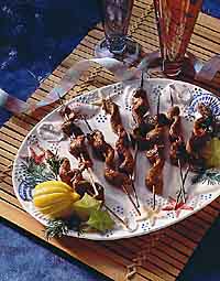 Ruffled Tuna Kabobs Ruffled Tuna Kabobs