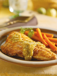 Fillets with Mole Verde Fillets with Mole Verde