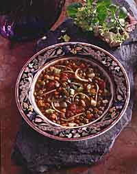 Spicy Lentil and Pasta Soup Spicy Lentil and Pasta Soup
