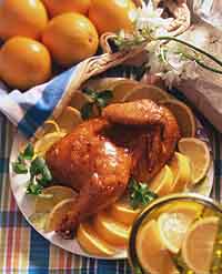 Orange-Glazed Chicken Orange-Glazed Chicken