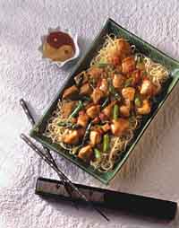 Shanghai Chicken with Asparagus and Ham Shanghai Chicken with Asparagus and Ham