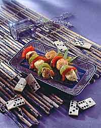 Caribbean Chutney Kabobs Caribbean Chutney Kabobs