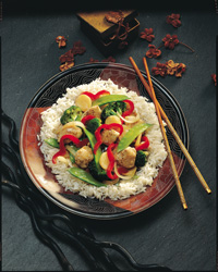 Sesame Chicken and Vegetable Stir-Fry Sesame Chicken and Vegetable Stir-Fry