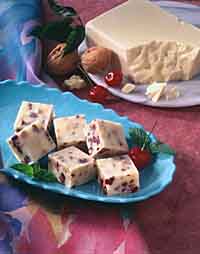 Cherry Walnut White Chocolate Fudge Cherry Walnut White Chocolate Fudge