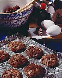 Toffee Chunk Brownie Cookies Toffee Chunk Brownie Cookies