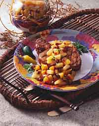 Pineapple-Peach Salsa Pineapple-Peach Salsa