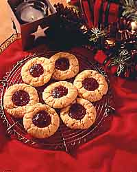 Crispy Thumbprint Cookies Crispy Thumbprint Cookies