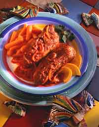 Spareribs Simmered in Orange Sauce Spareribs Simmered in Orange Sauce