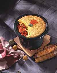 Cornbread and Bean Casserole Cornbread and Bean Casserole