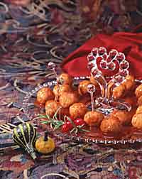 Turkey Meatballs in Cranberry-Barbecue Sauce Turkey Meatballs in Cranberry-Barbecue Sauce
