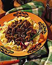 Beef and Parsnip Stroganoff Beef and Parsnip Stroganoff