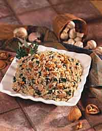 Spinach and Mushroom Risotto Spinach and Mushroom Risotto