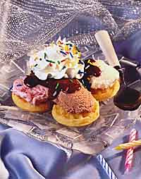 Hot Fudge Waffle Sundae Hot Fudge Waffle Sundae