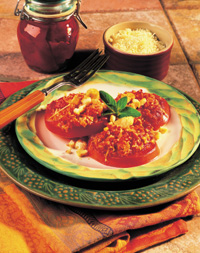 Roasted Red Pepper & Tomato Casserole Roasted Red Pepper & Tomato Casserole