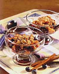 Nectarine-Blueberry Crisp Nectarine-Blueberry Crisp