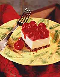 Chilled Cherry Cheesecake Chilled Cherry Cheesecake