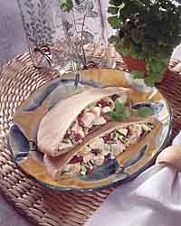 Crunchy Turkey Pita Pockets Crunchy Turkey Pita Pockets
