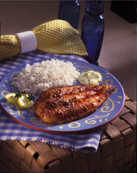 Blackened Catfish with Easy Tartar Sauce and Rice Blackened Catfish with Easy Tartar Sauce and Rice