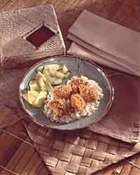 Oriental Chicken Nuggets & Rice Oriental Chicken Nuggets & Rice