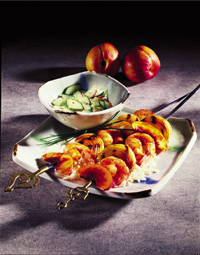 Grilled Tropical Shrimp Grilled Tropical Shrimp