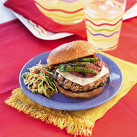 Grilled Portobello Mushroom Sandwich Grilled Portobello Mushroom Sandwich