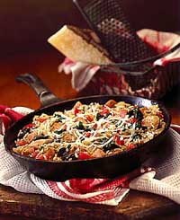 Spinach & Turkey Skillet Spinach & Turkey Skillet