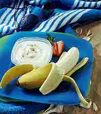 Banana & Cheesecake Dipping Sauce Banana & Cheesecake Dipping Sauce
