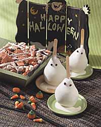 Left to right: Monster Munch, Ghost on a Stick Left to right: Monster Munch, Ghost on a Stick