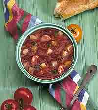 Campfire Sausage and Potato Soup Campfire Sausage and Potato Soup