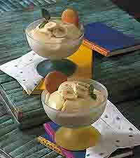 Banana-Rum Custard with Vanilla Wafers Banana-Rum Custard with Vanilla Wafers