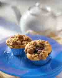 Blueberry Crisp Cupcakes Blueberry Crisp Cupcakes