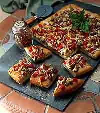 Chicken Pesto Pizza Chicken Pesto Pizza