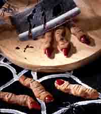 Frightful Finger Cookies Frightful Finger Cookies