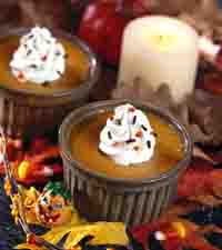 Gingered Pumpkin Custard Gingered Pumpkin Custard
