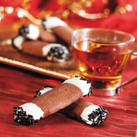 Holiday Triple Chocolate Yule Logs Holiday Triple Chocolate Yule Logs