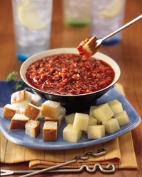 Pizza Fondue Pizza Fondue