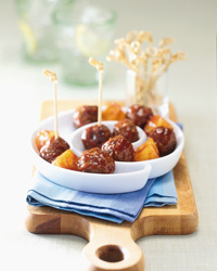 Maple-Glazed Meatballs Maple-Glazed Meatballs