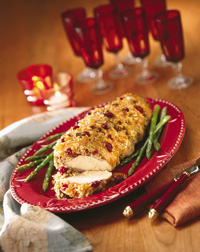 Turkey with Pecan-Cherry Stuffing Turkey with Pecan-Cherry Stuffing