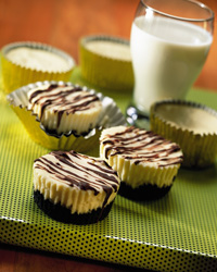 Individual Chocolate Coconut Cheesecakes Individual Chocolate Coconut Cheesecakes
