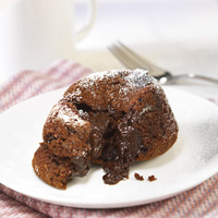 Dark Chocolate Lava Cake Dark Chocolate Lava Cake