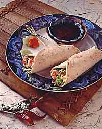 Oriental Shrimp Burritos Oriental Shrimp Burritos