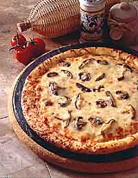 Herbed Mushroom Pizza Herbed Mushroom Pizza