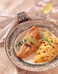 Red Snapper with Lime-Ginger Butter Red Snapper with Lime-Ginger Butter