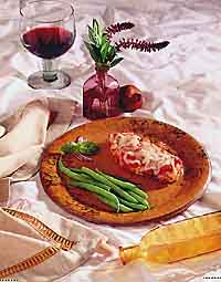Chicken Breast Smothered in Tomatoes and Mozzarella Chicken Breast Smothered in Tomatoes and Mozzarella