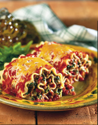 Spicy Lasagna Rollers Spicy Lasagna Rollers