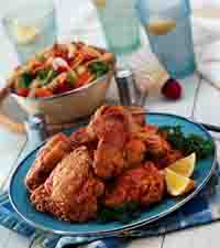 Spicy Buttermilk Oven-Fried Chicken Spicy Buttermilk Oven-Fried Chicken