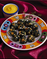 Baked Spinach Balls Baked Spinach Balls