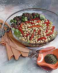 White Bean Salad with Cilantro Vinaigrette White Bean Salad with Cilantro Vinaigrette