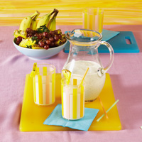 Banana-Pineapple Breakfast Shakes Banana-Pineapple Breakfast Shakes